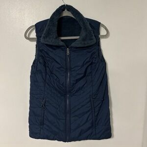 The‎ North Face Mossbud Teal reversible vest women's Size Small